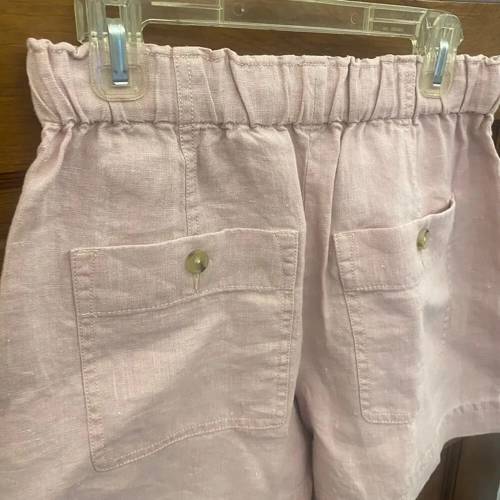 Vince size XXS Tie-Front Pull-On Short Style # V942322241 Light Pink NWT's NEW